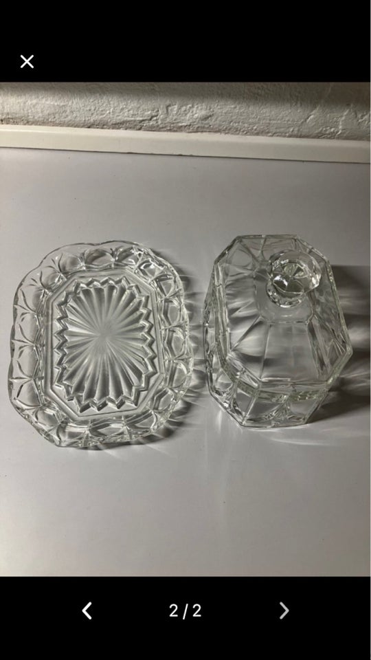 Glas Osteklokke