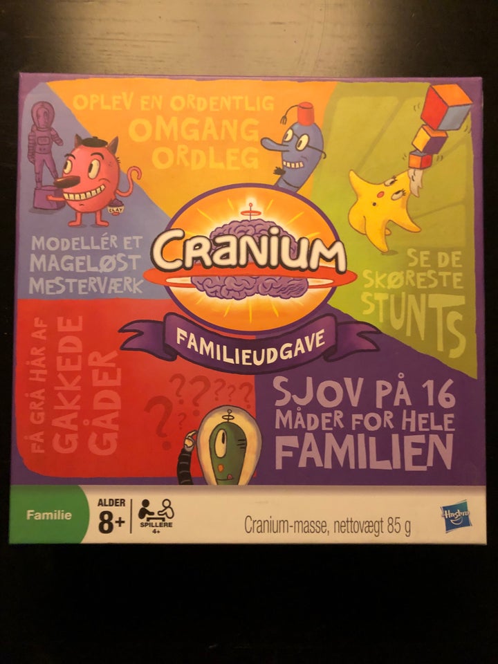 CRANIUM, Familiespil, brætspil