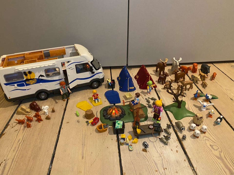 Playmobil Campingvogn teltlejr