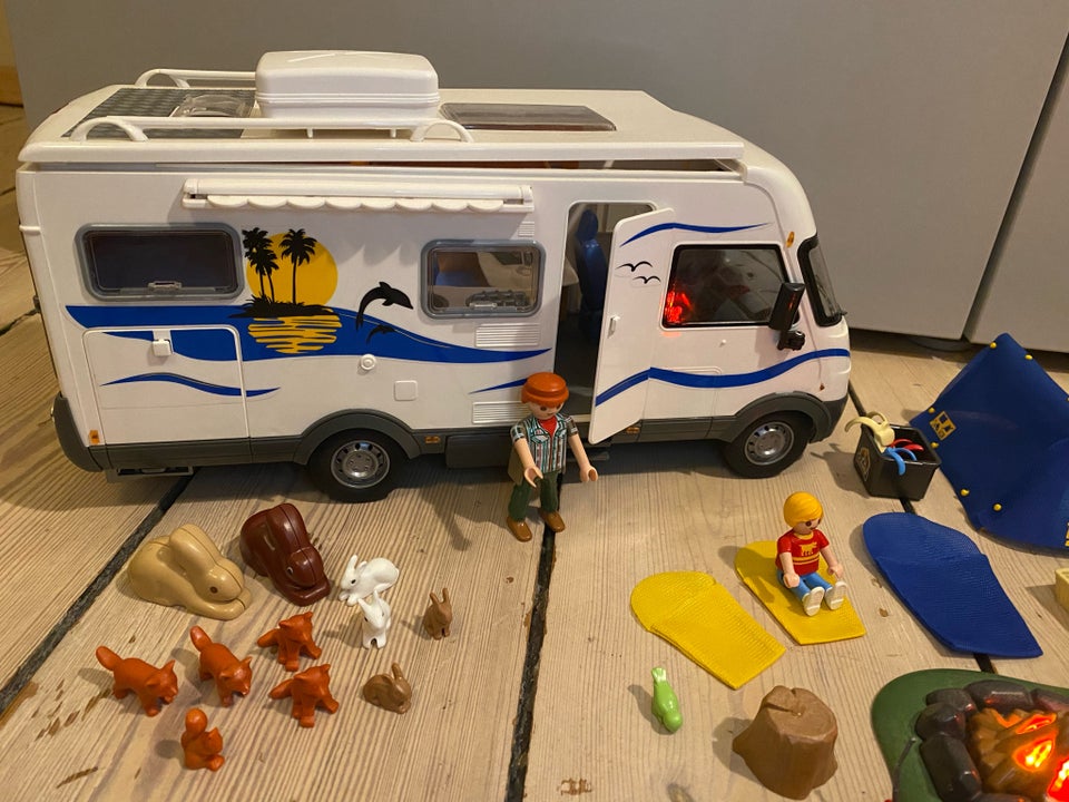 Playmobil Campingvogn teltlejr