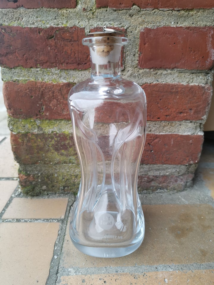 Glas Holmegaard Kluk Flaske