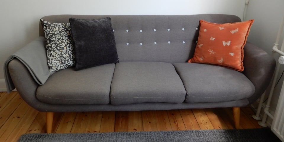 Sofa stof 3 pers