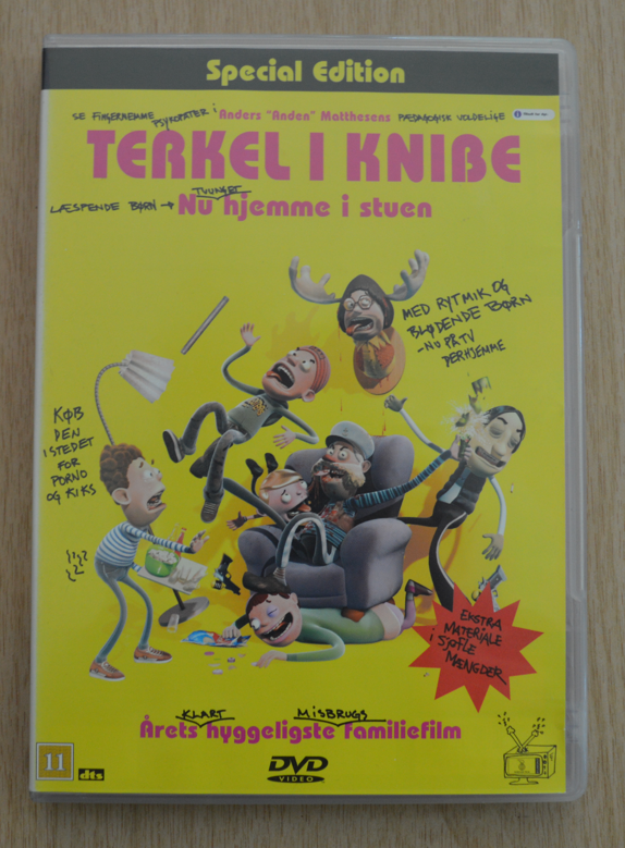 Terkel i knibe, DVD, animation