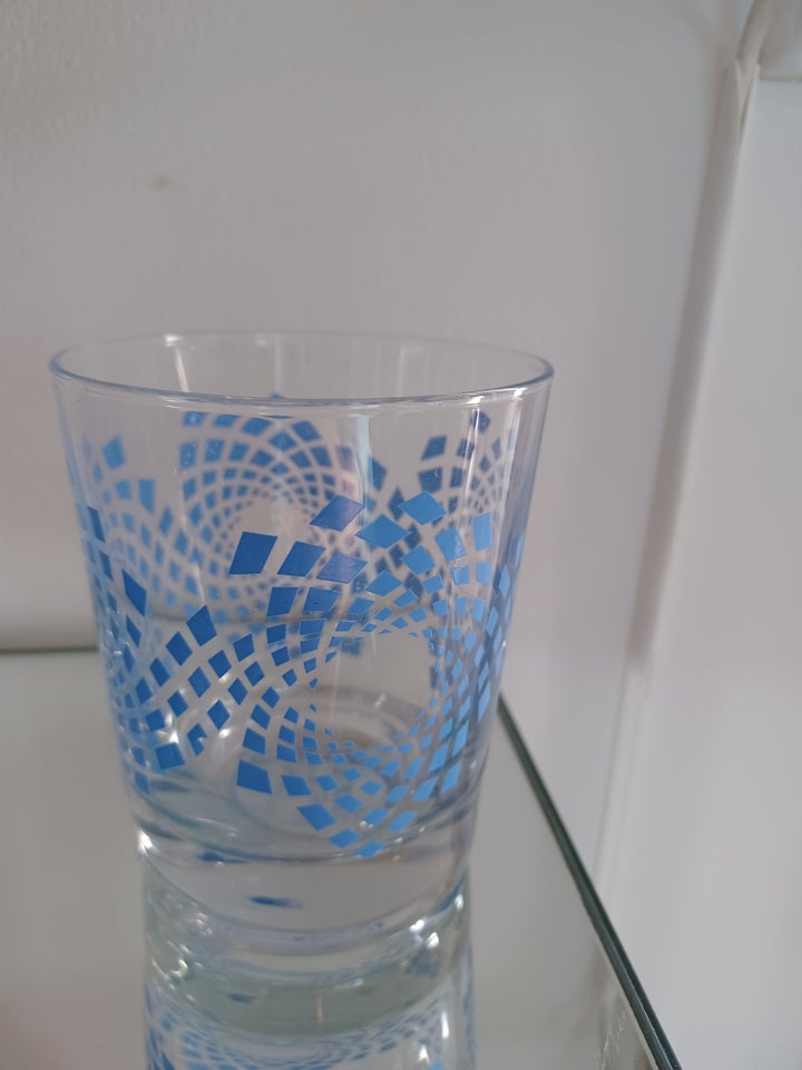 Glas Sjus glas Vintage/ retro