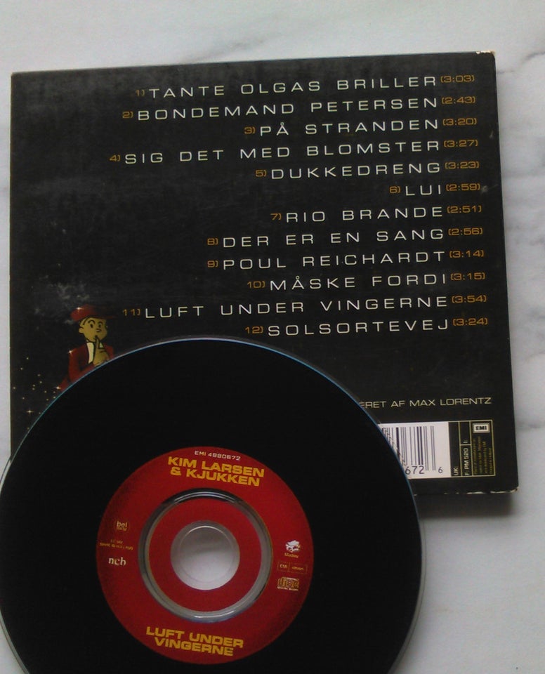 Kim Larsen: 3 titler - stk. 25 kr.,