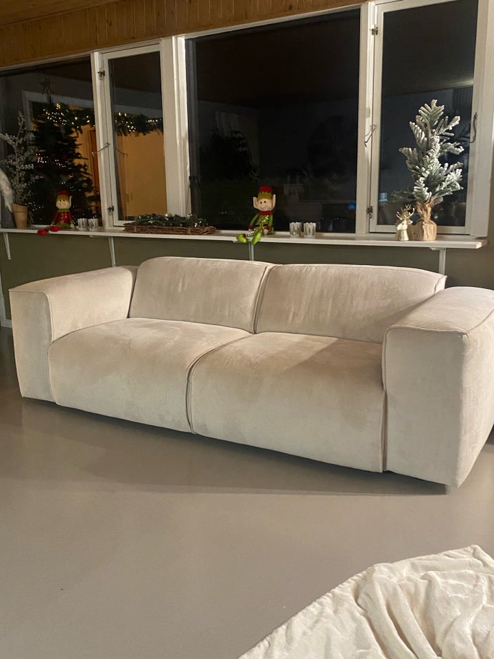 Sofa, fløjl, 2 pers.