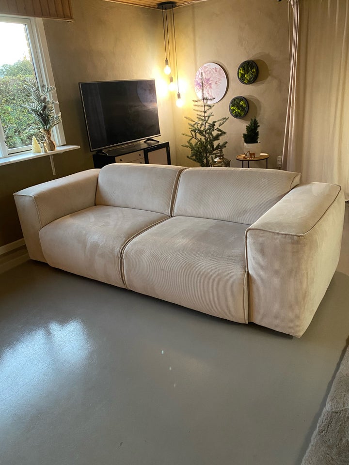 Sofa, fløjl, 2 pers.