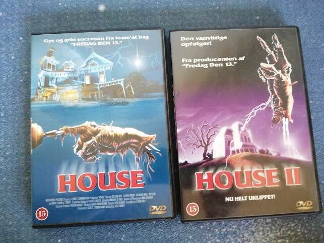 House 1 + 2, DVD, gyser