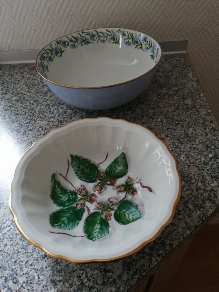 Porcelæn, skåle