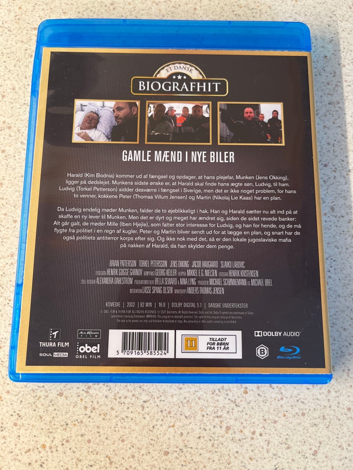 Gamle mænd i nye biler, Blu-ray,