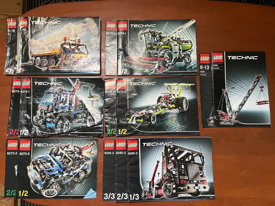 Lego Technic Manualer