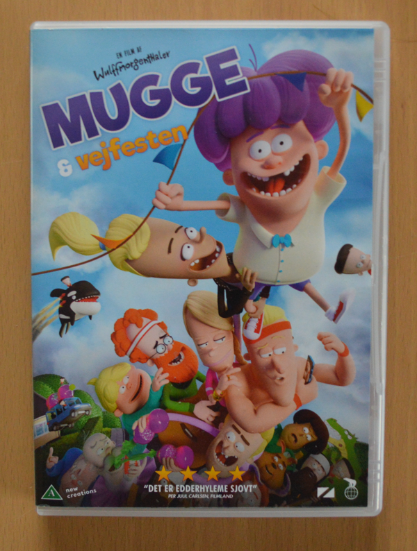 Mugge og vejfesten, DVD, animation