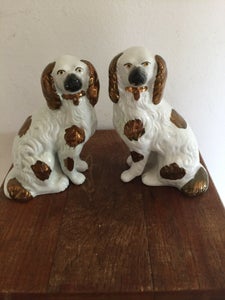 Fajance Staffordshire hunde