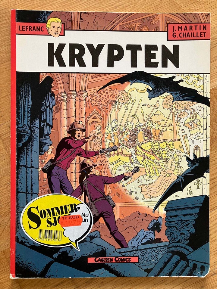 Lefranc nr 9 - Krypten Tegneserie