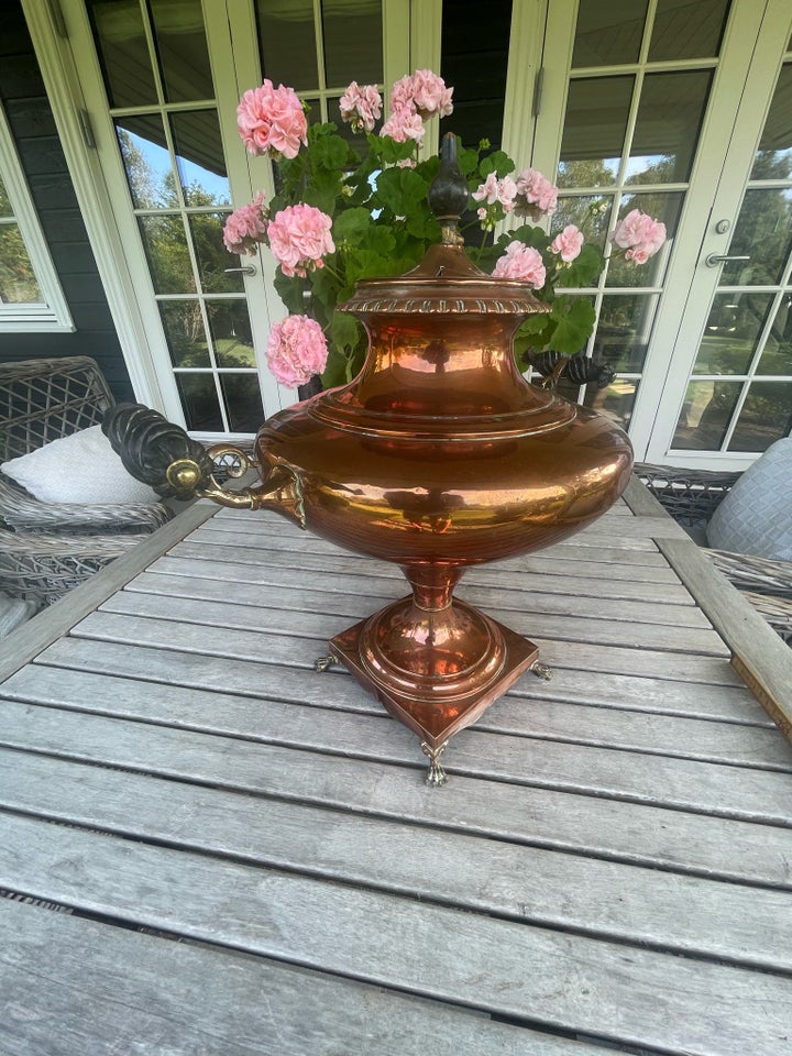 Samovar, Kobber, 130 år gl.