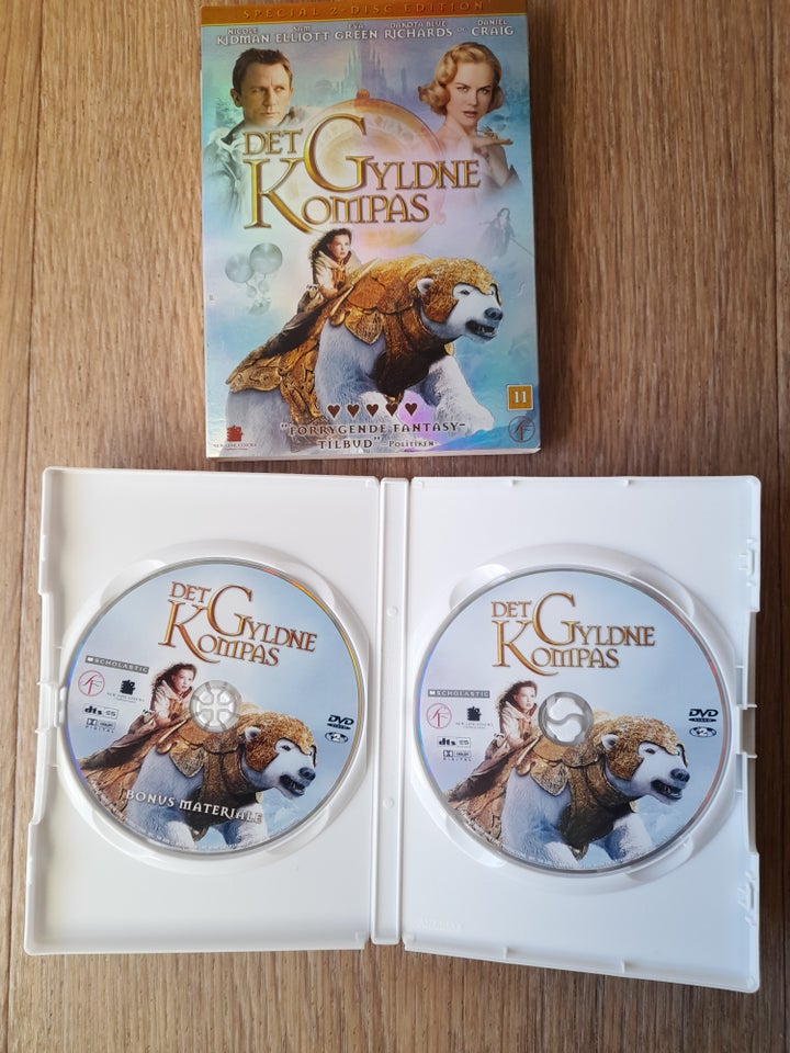 Der gyldne kompas, DVD, eventyr