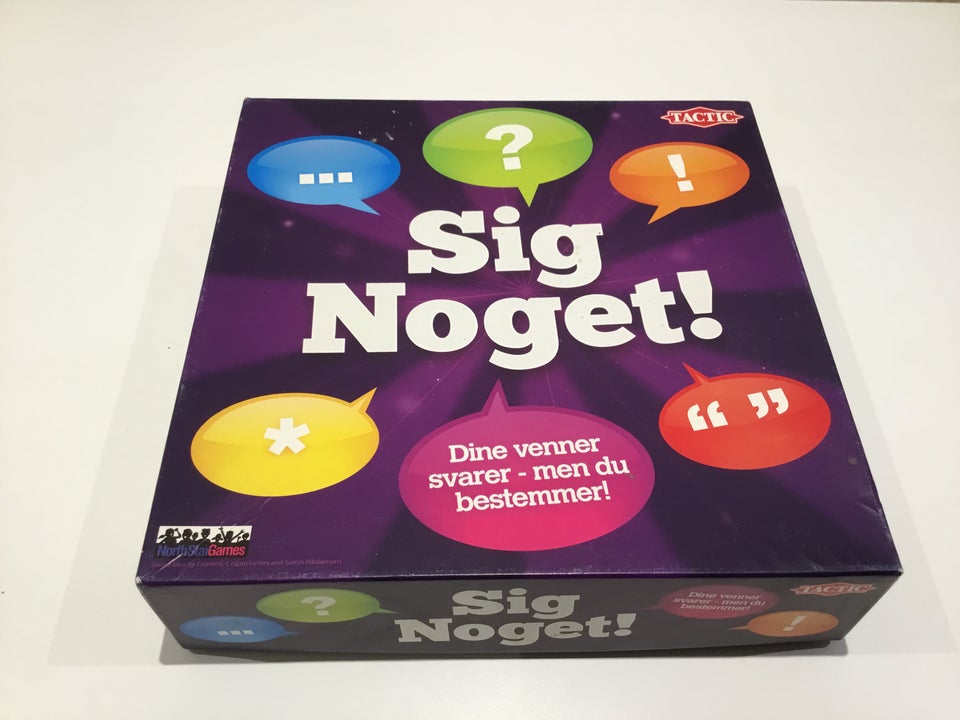 Sig noget!, brætspil