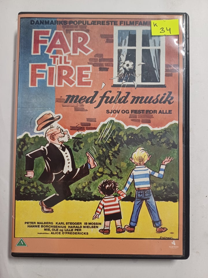 Far til fire med fuld musik DVD