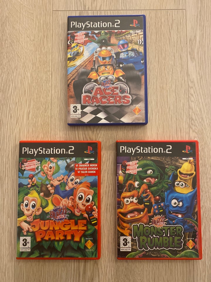 Buzz! Junior til Ps2, PS2, puzzle