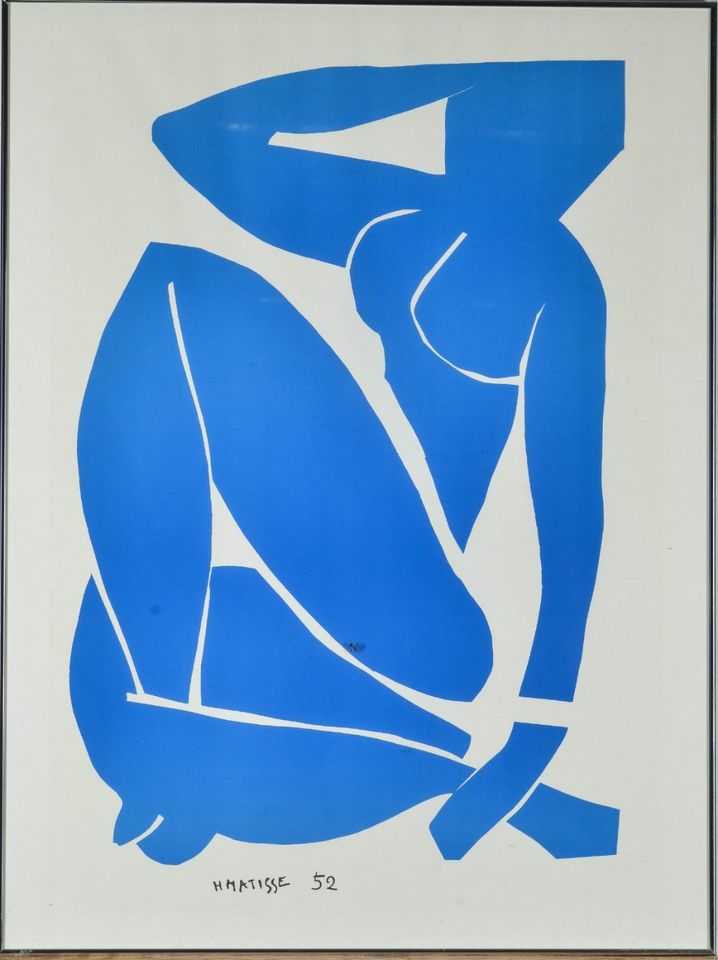 Serigrafi, Matisse, b: 60 h: 80