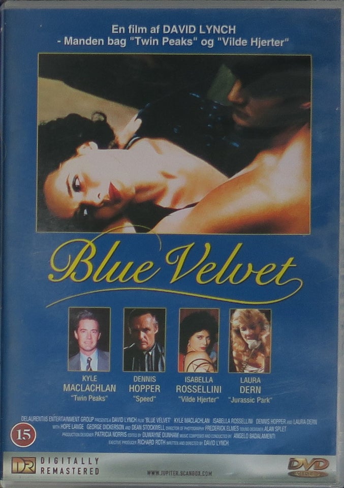 Blue Velvet, DVD, drama