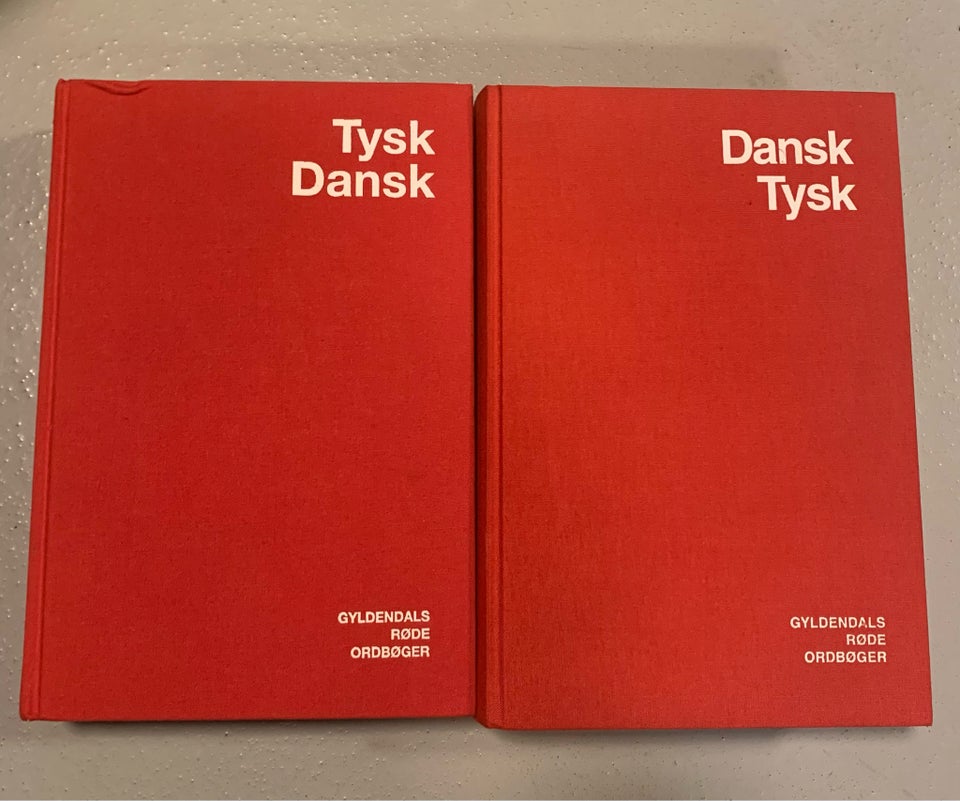 Dansk/tysk og tysk/dansk,