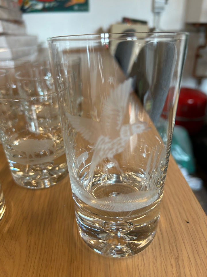 Glas Whisky og ølglas Jagt