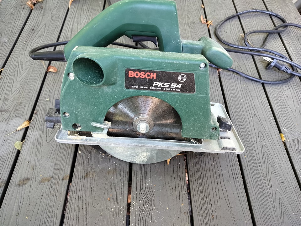 Rundsav på ledning, Bosch