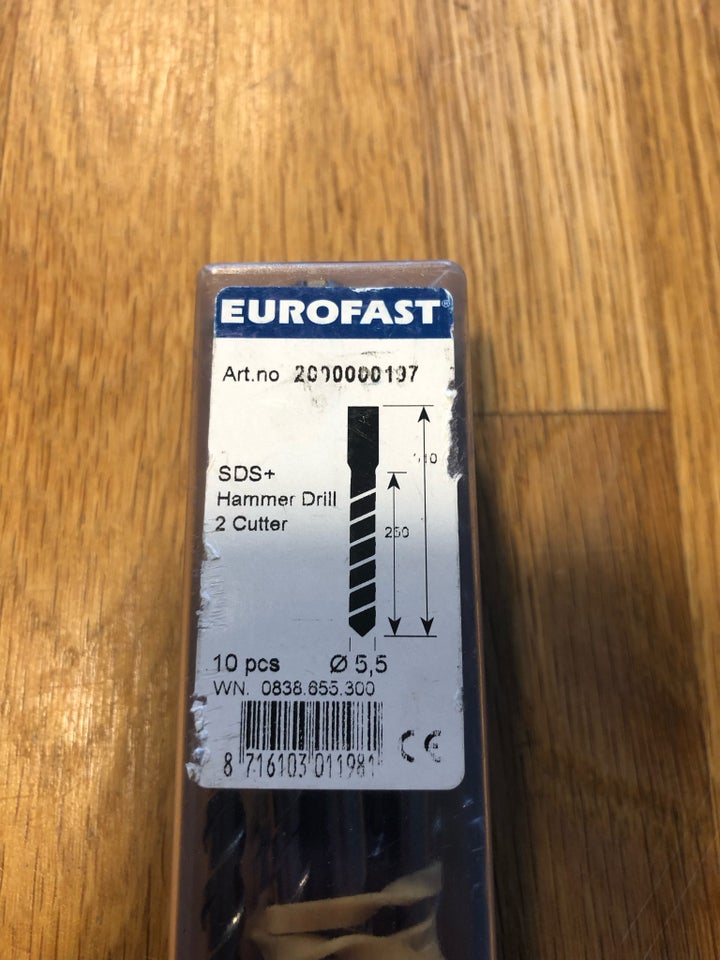 Borehammer, Eurofast SDS+ bor