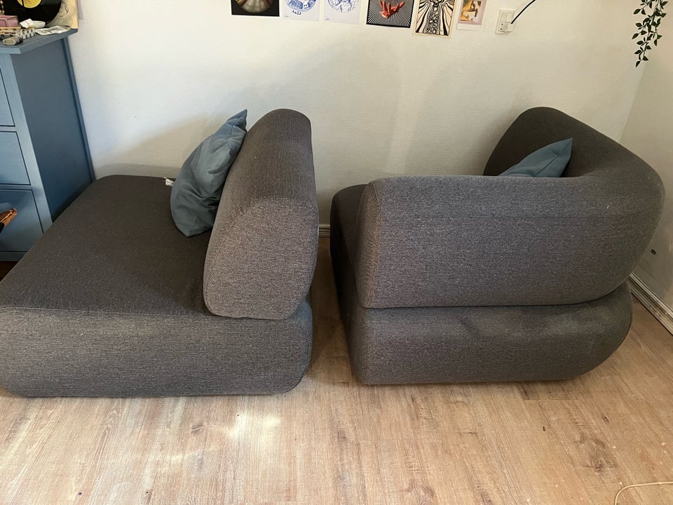 Sofa, stof, 2 pers.