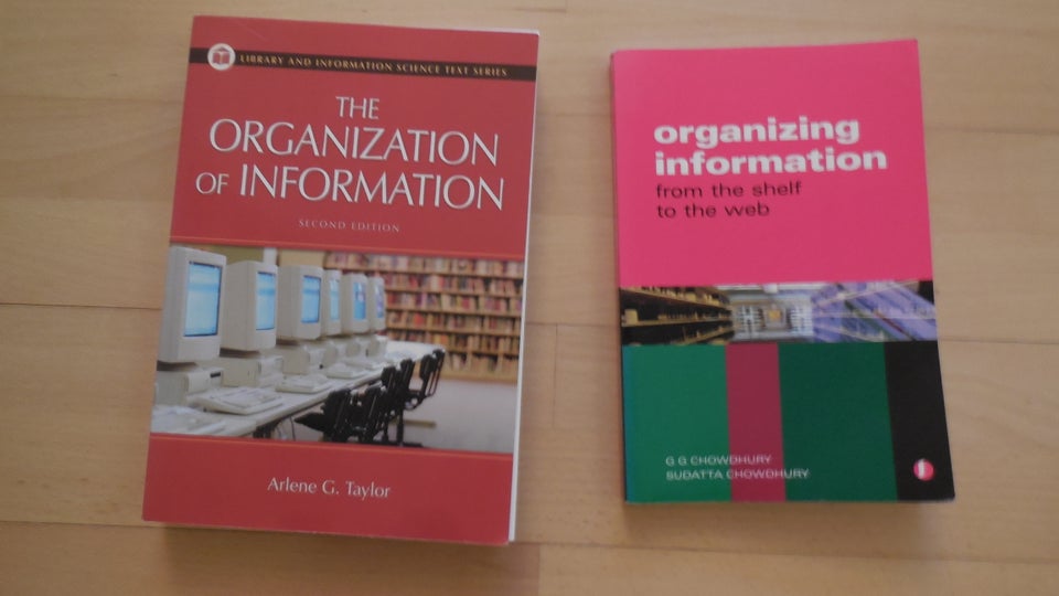 The organization of information,