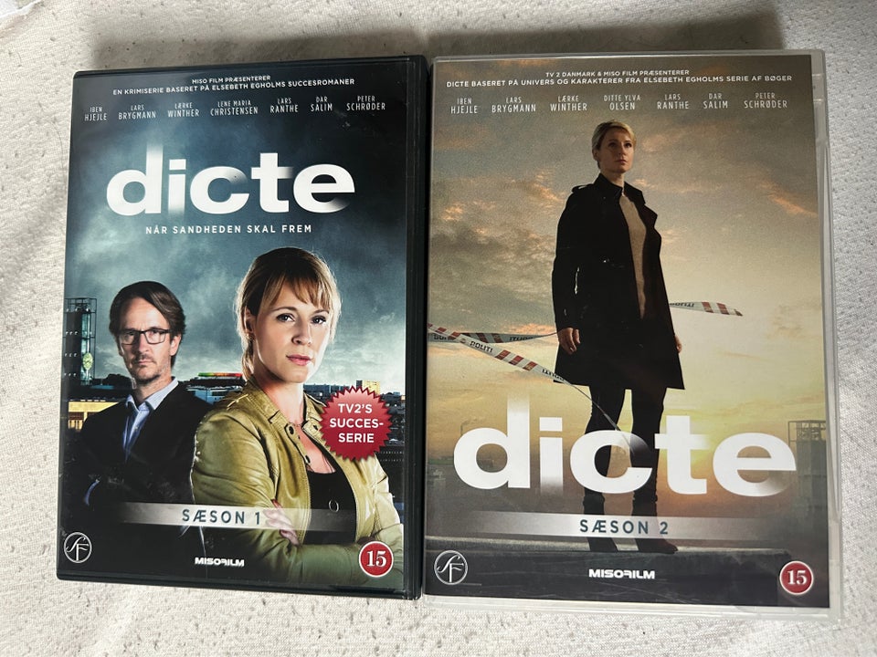 Dicte serie, DVD, TV-serier