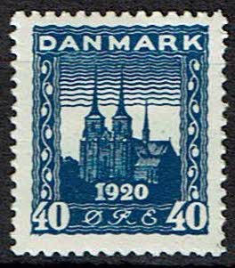 Danmark, ustemplet, bogtryk