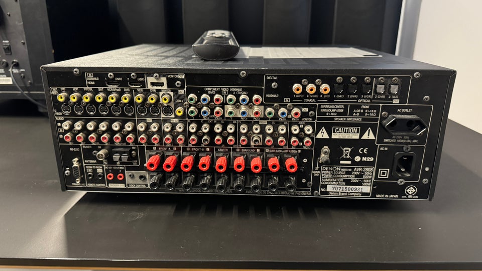 Denon, AVR2808, 5.1 højttalersæt