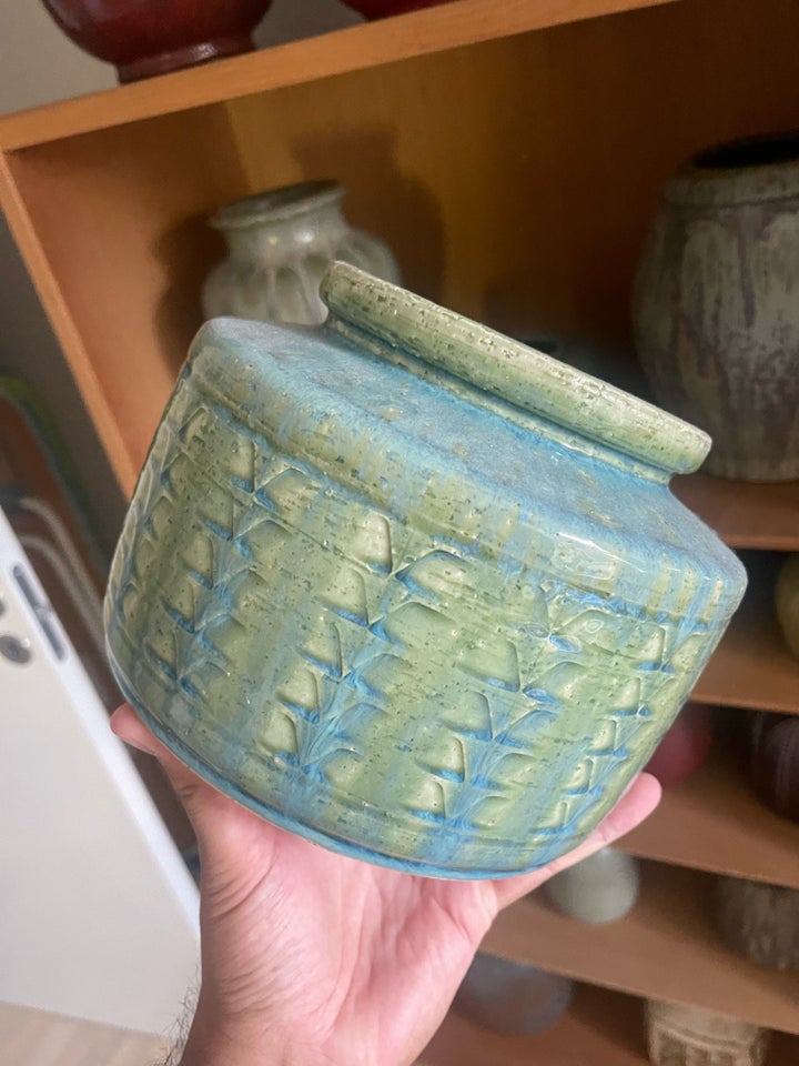 Palshus vase Keramik stentøj