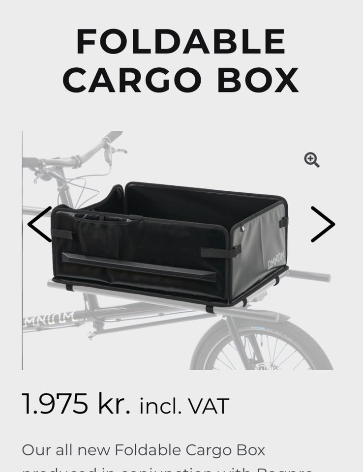 Andet, Omnium foldable cargo Box