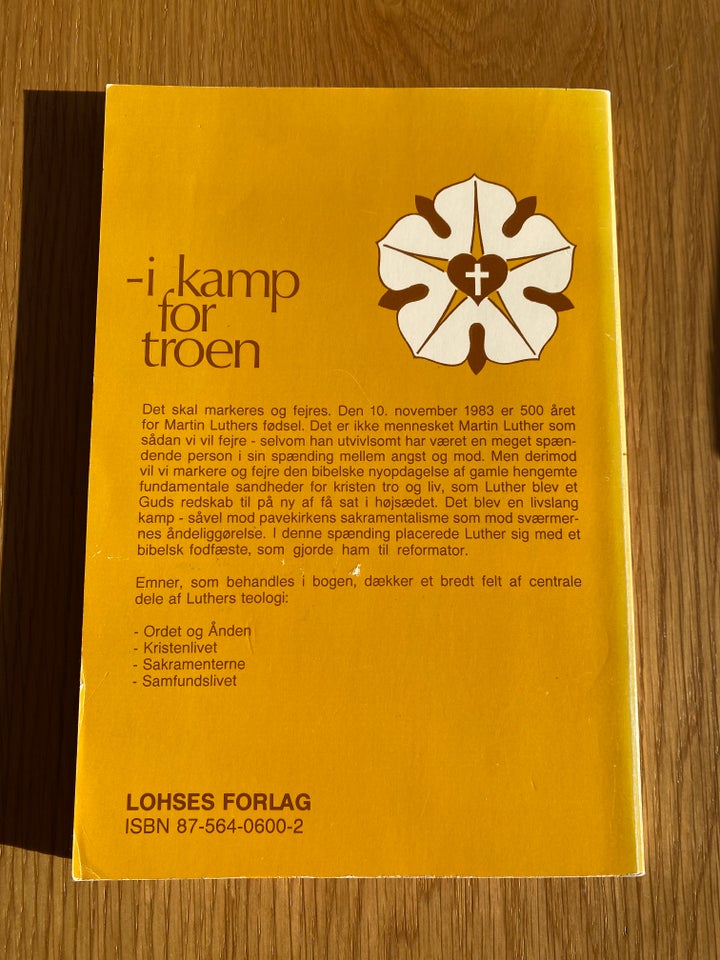 Martin Luther – i kamp for troen