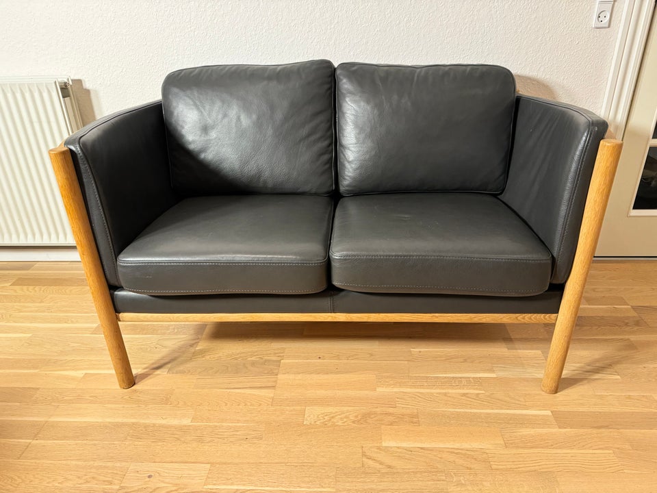 Sofa læder 2 pers