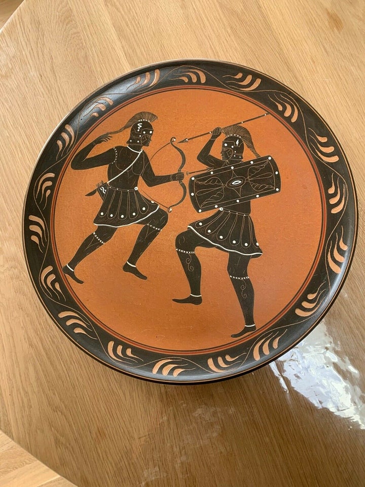 Antik græsk keramik platte