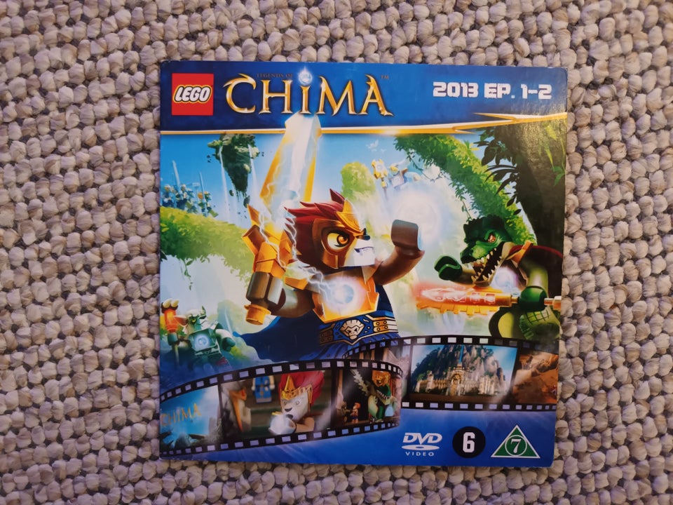 Lego Chima 1-2, DVD, tegnefilm