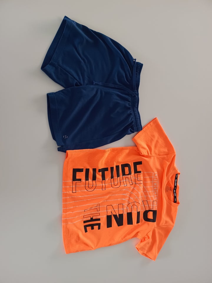 Gymnastiktøj T-shirt  shorts