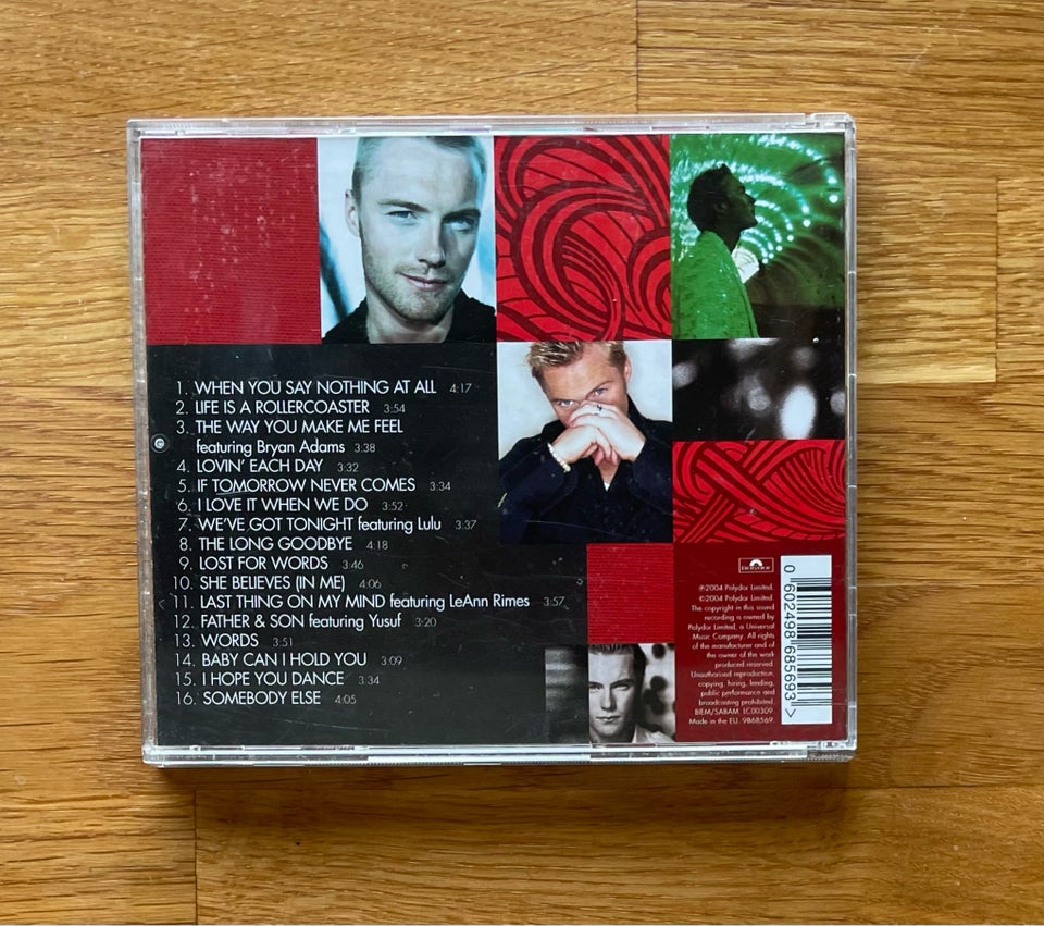 Ronan Keating : 10 Years Of Hits, pop