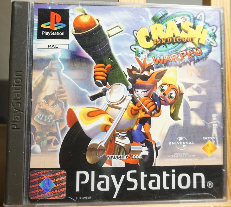 Crrash Bandicoot 3 Warped PS