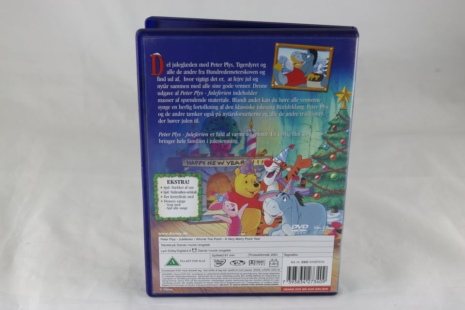 Peter Plys - Juleferien, DVD,