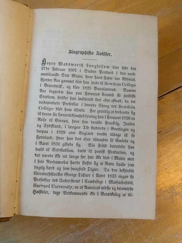 Hyperion, H. W. Longfellow, genre: