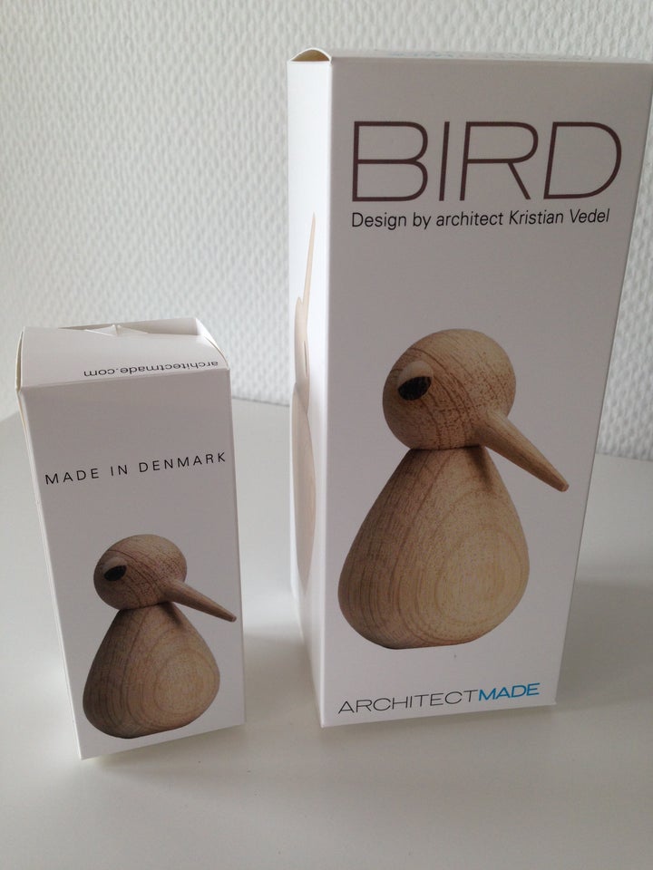 Træ Figur 2 Stk Architecmade Bird