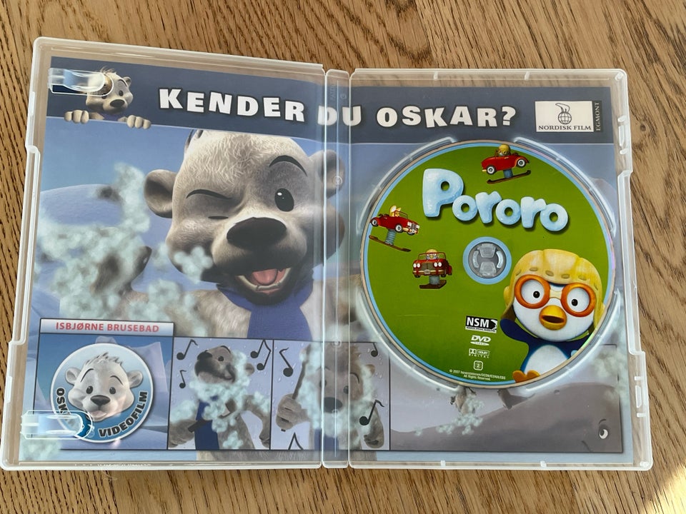 Pororo, DVD, tegnefilm