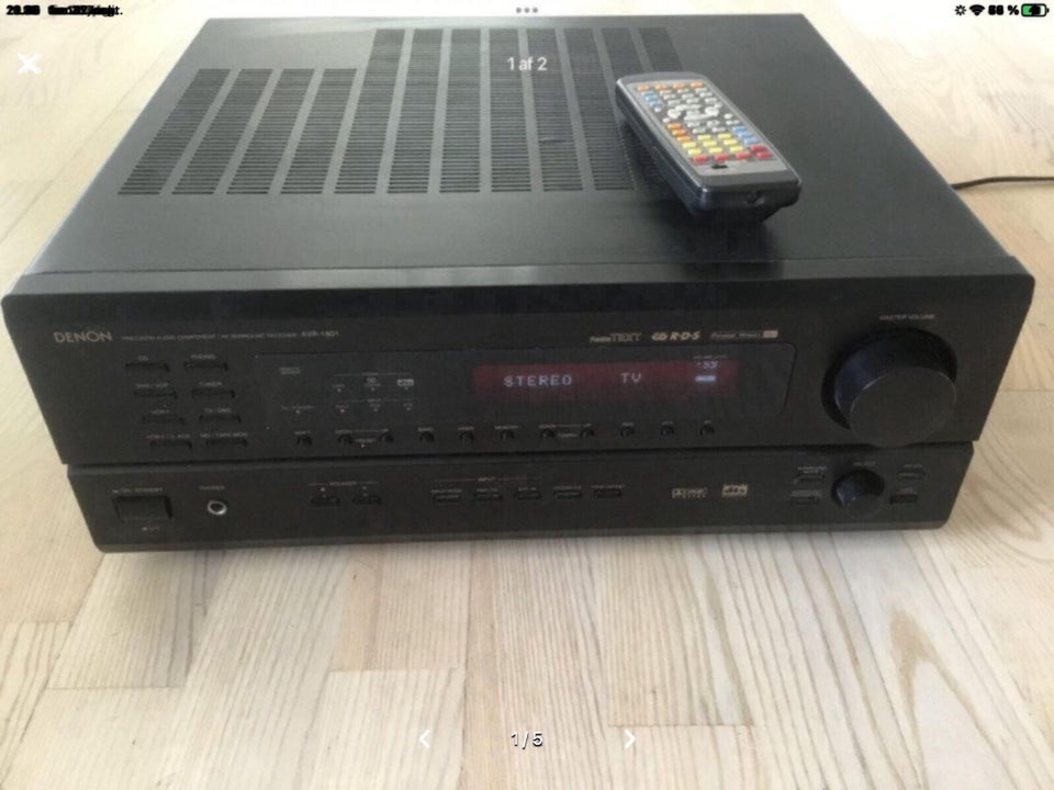 Forforstærker, Denon, AVR 1801