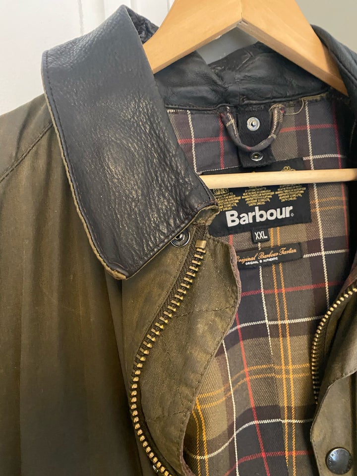 Oilskinsjakke, str. XXL, Barbour