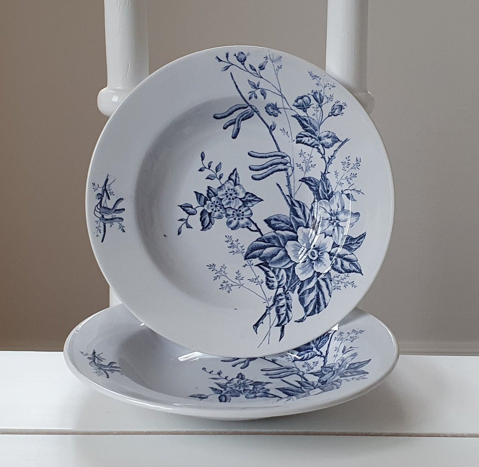 Porcelæn Dybe tallerkener S  G